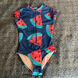 EUC girls watermelon swimsuit